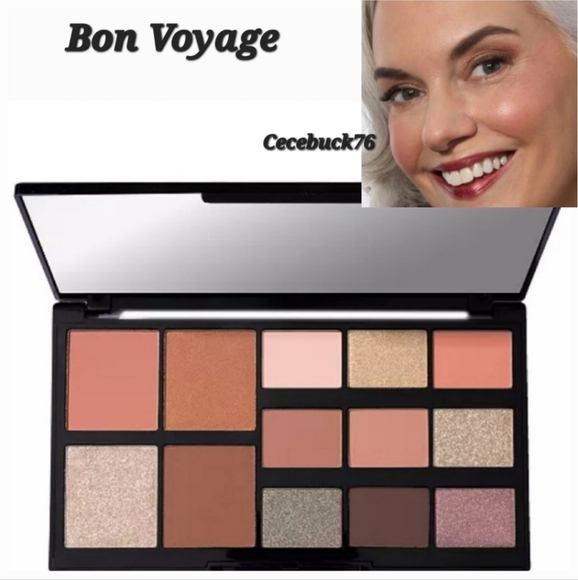 🌺Laura Geller Bon Voyage Passport To Pretty Palette Eyeshadow Blush Bronzer - Picture 1 of 4